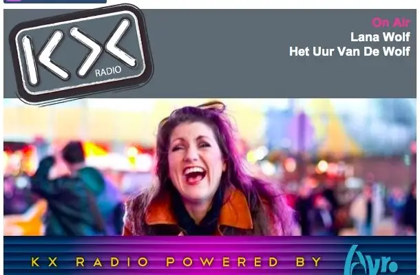 Uur Van De Wolf - Radio DJ bij 3FM, KX Radio - Lana Wolf