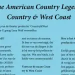 Countrymuziek - Interview B&NL Country - Lana Wolf