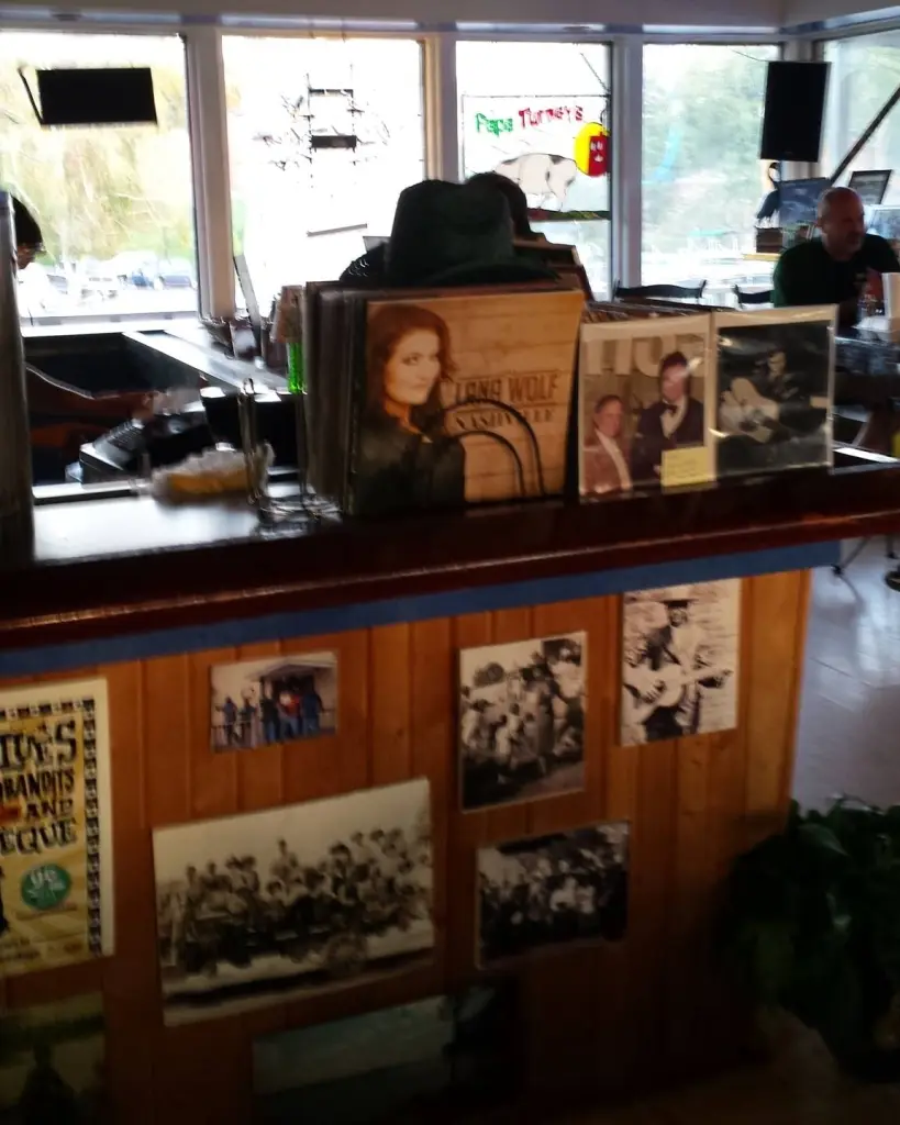 Papa Turney's BBQ, record sales