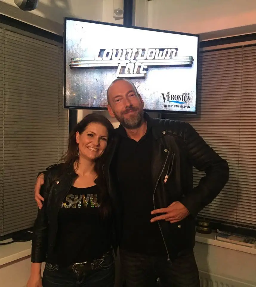 Lana Wolf Dennis Hoebee - Radio Veronica - Countdown Café