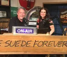 Lana Wolf in Blue Suede Forever TV/Radio show with Steve Bowers, Jackson TN