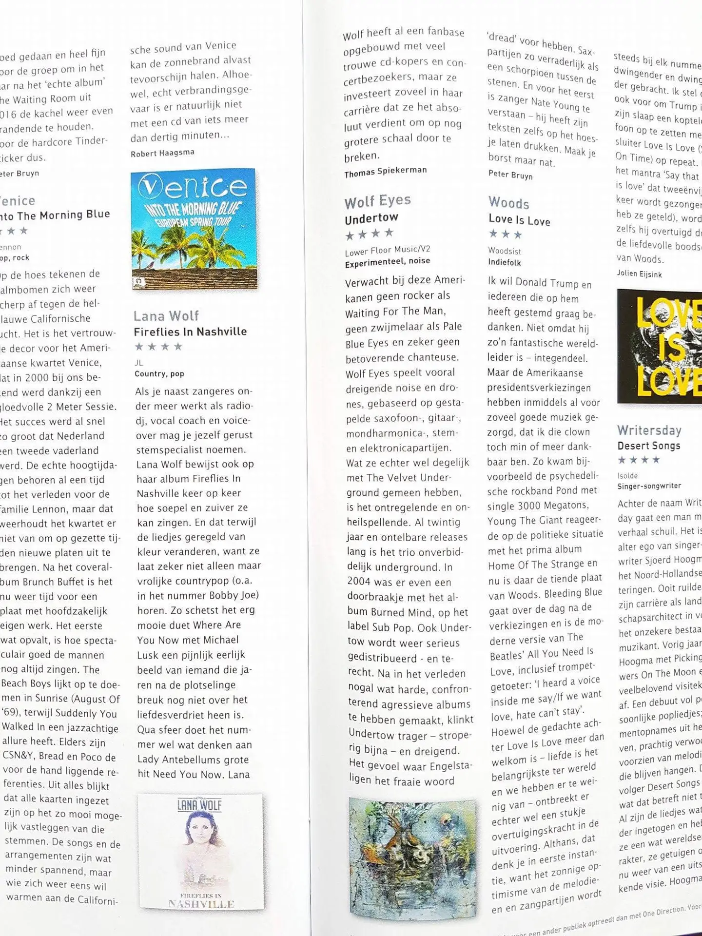recensie/ review lana wolf