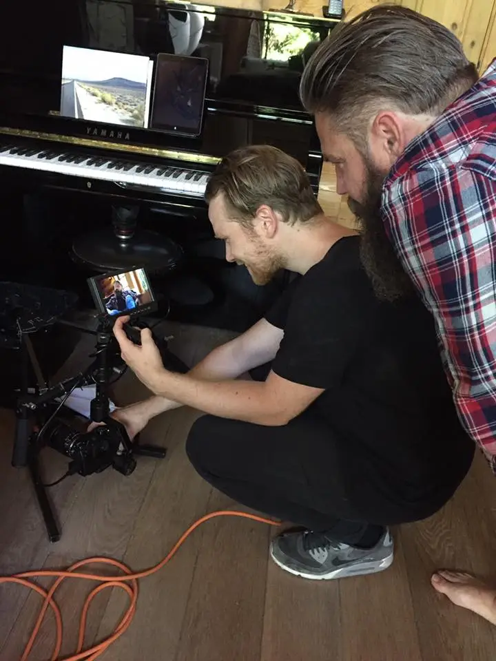Ball and Chain video shoot