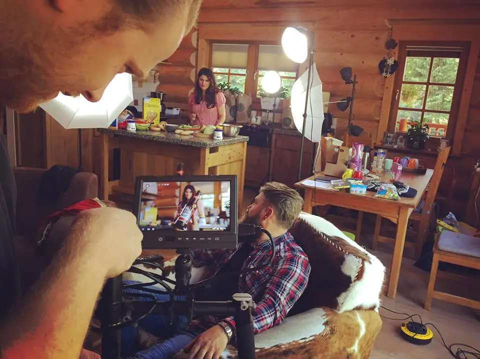 Ball and Chain video shoot