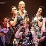 Lana Wolf met The Beegees Theatershow